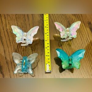 Large Butterfly Hair-clip Set